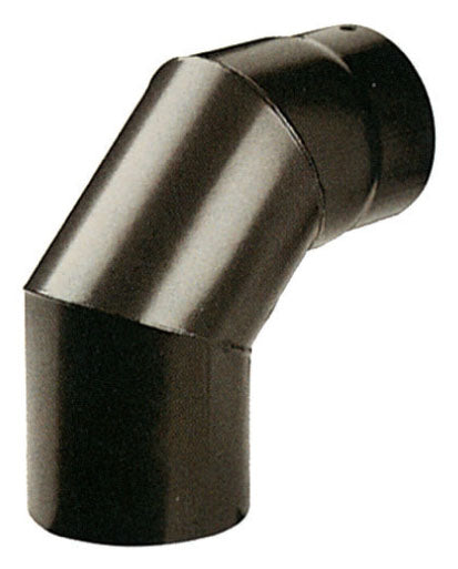 Gomito plus porcellanato 90 d 13 cm nero