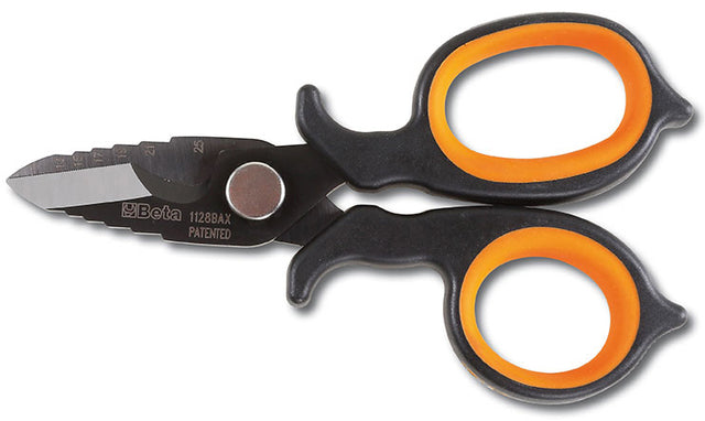 Beta 1128 bax forbici elettricista c/profili a fresa