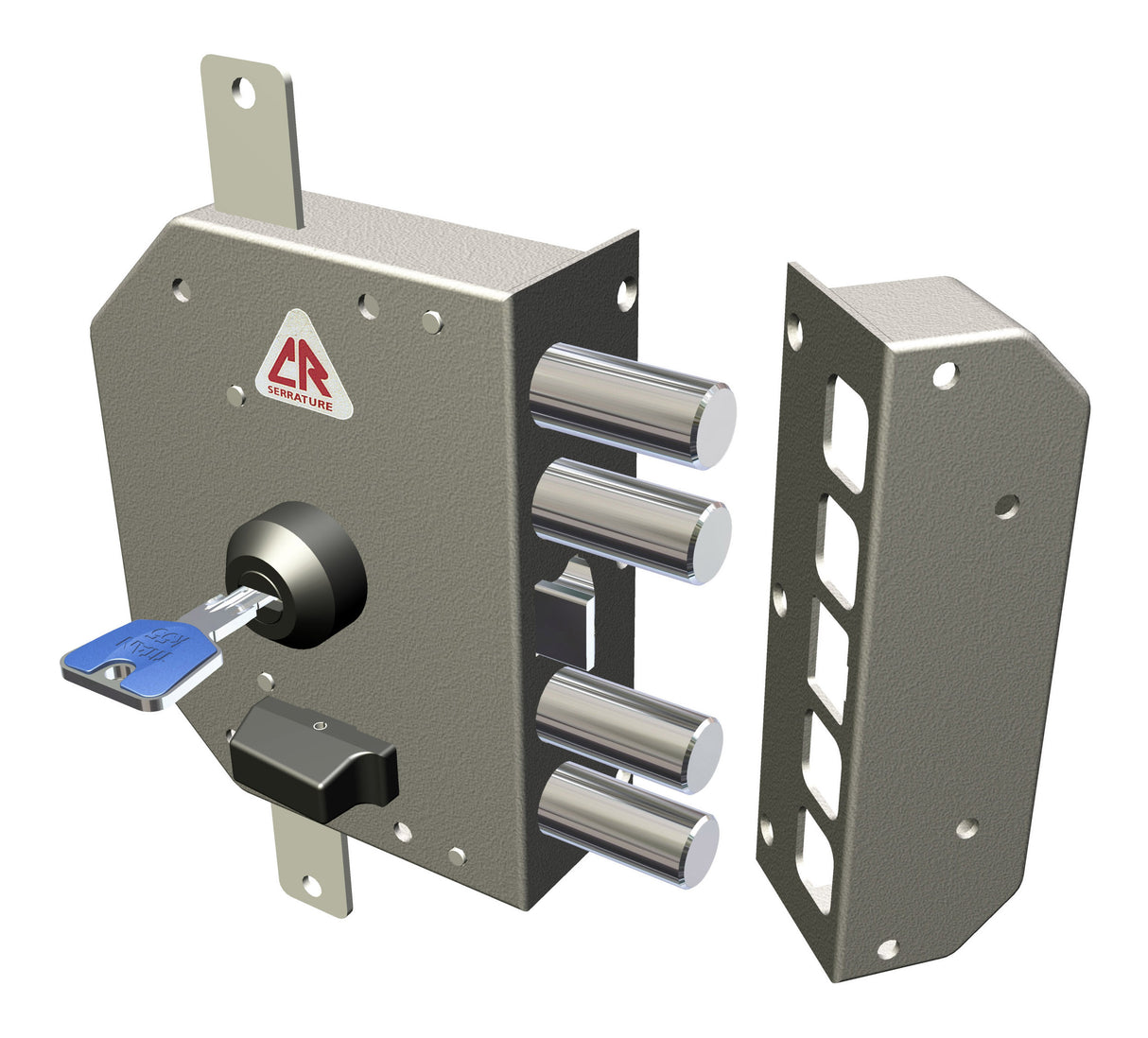 C.r. 3250 k55 serratura sicur dx pomolo cil 60 mm