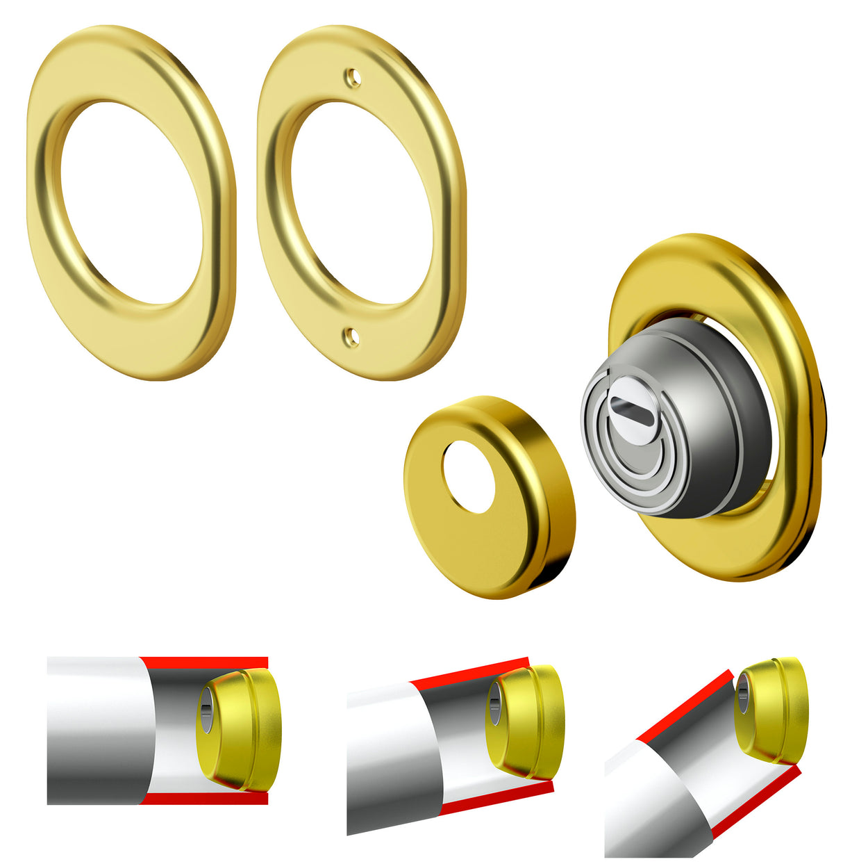 Protector sferik bds 16 mostrina coprivite oro l