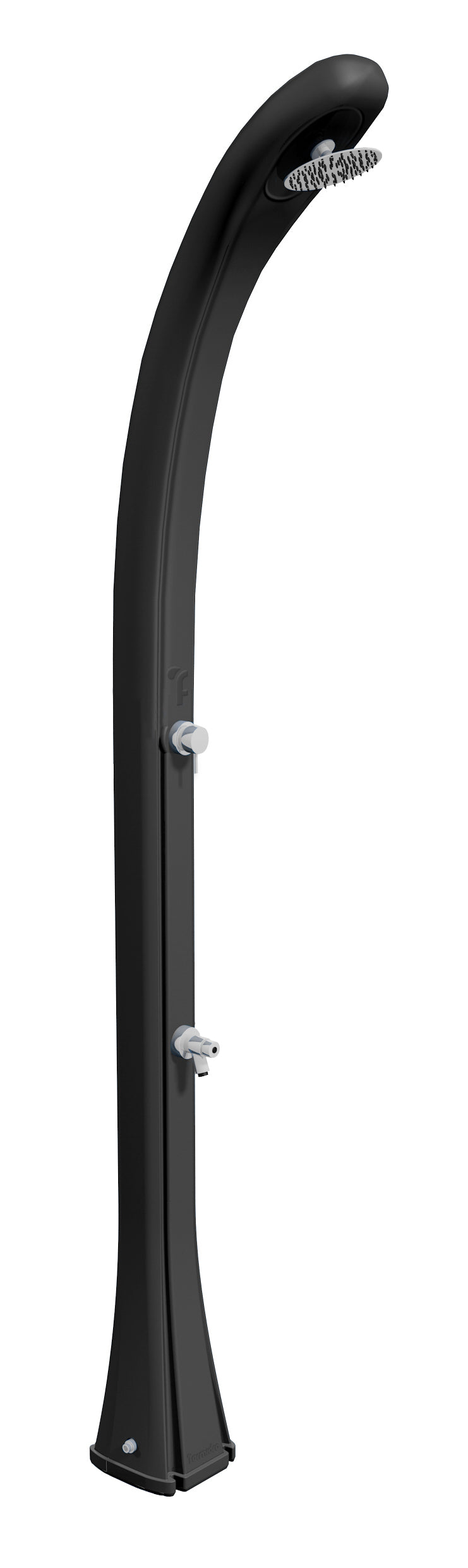 Doccia solare lt.28 cm.216h mod. so happy nera