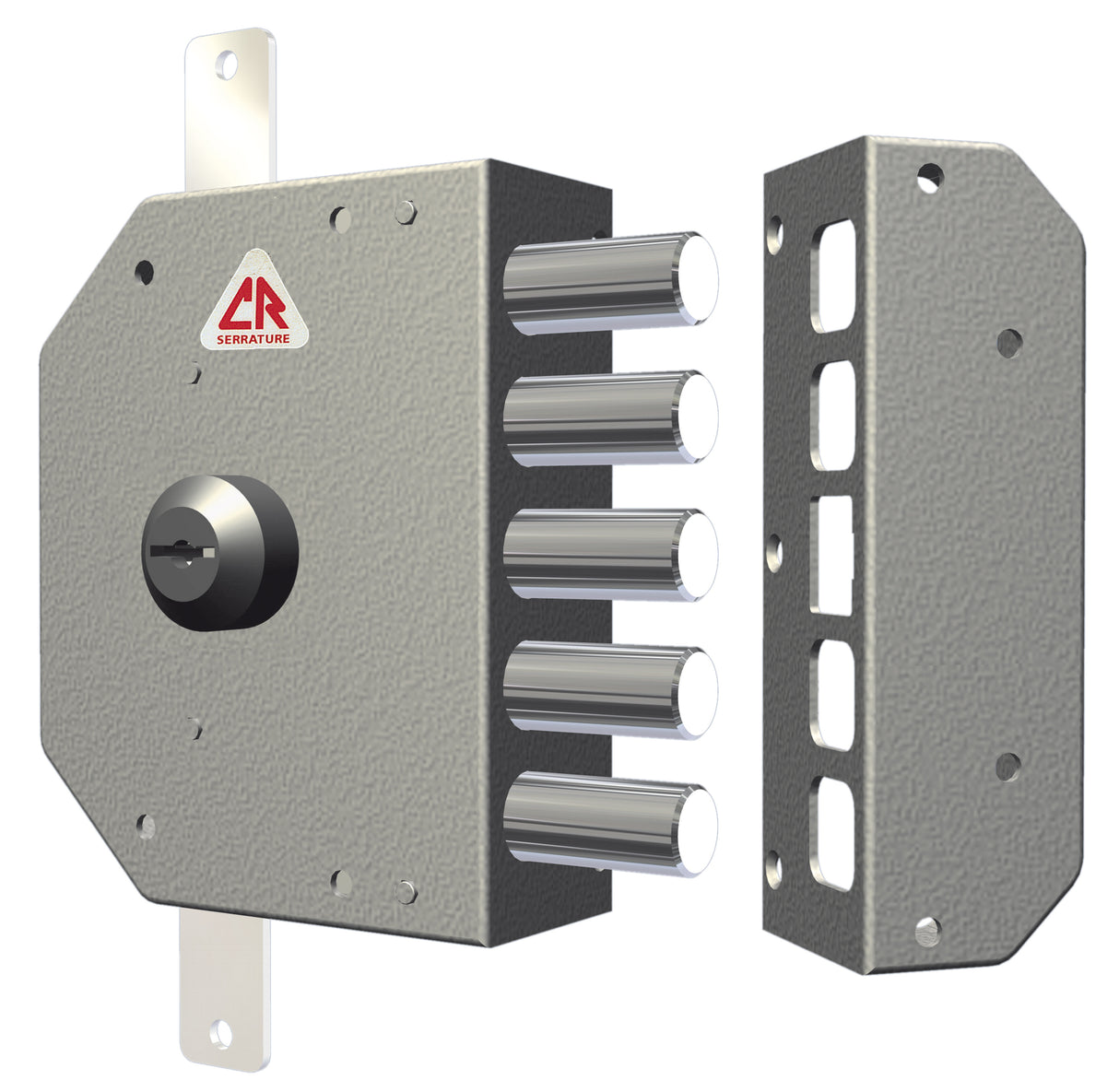 C.r. 3200 serratura sicurezza c/chiave dx s/aste