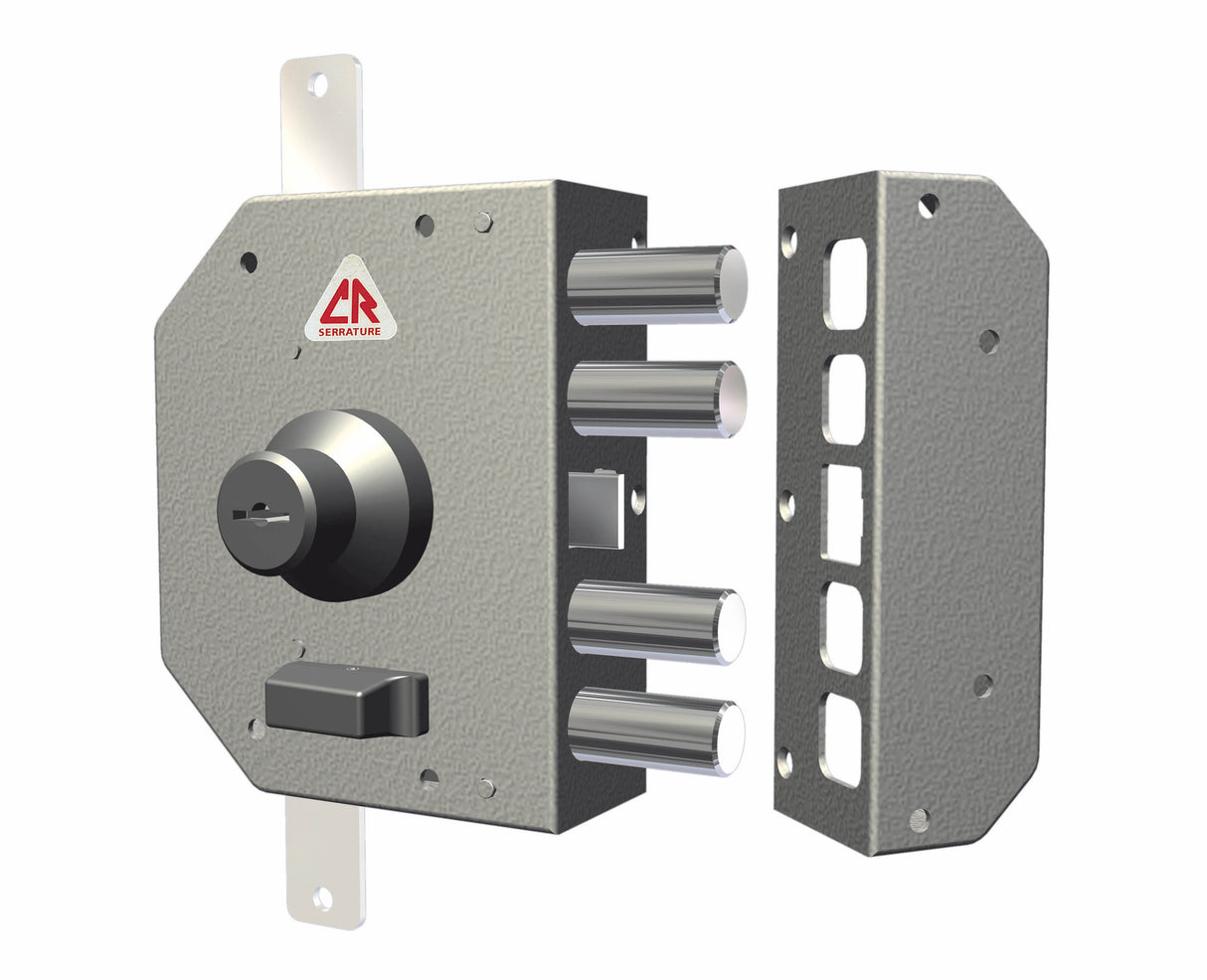 C.r. 3850 serratura sicurezza dx scroc 4 caten s/aste