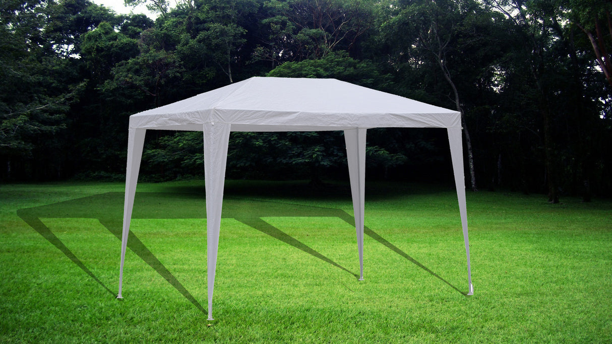 Gazebo in acciaio pe 200x300 cm bianco fier yf-3303b
