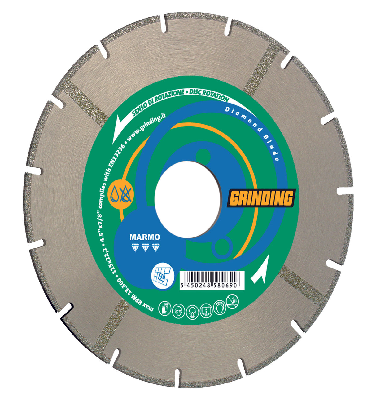 Grinding disco diaman per marmo d 115 mm