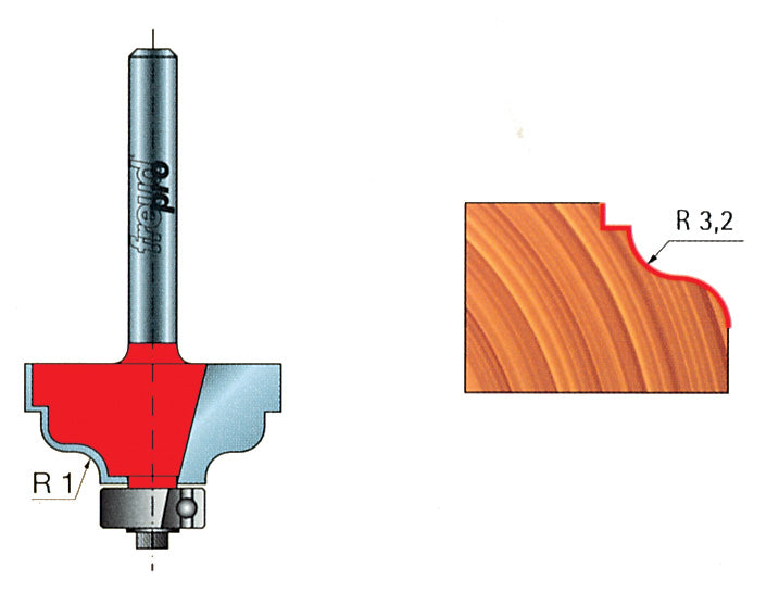 Fresa widia classica 38-40206 d 24x31,8 mm