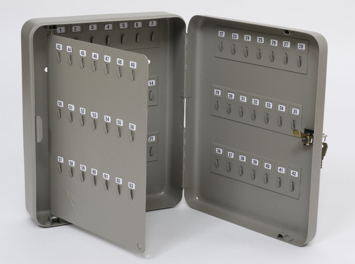 Cassetta portachiavi a 84 ganci