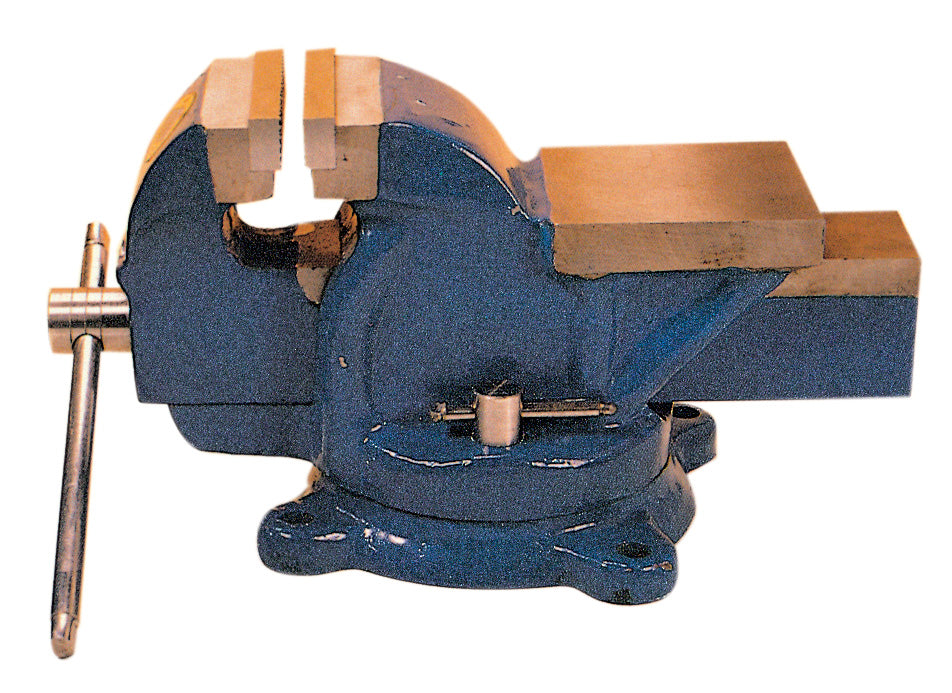 Morsa da banco girevole in ghisa 125 mm 80270