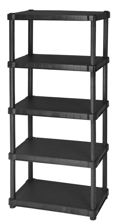 Scaffale resina 5 ripiani 80x40xh188 cm