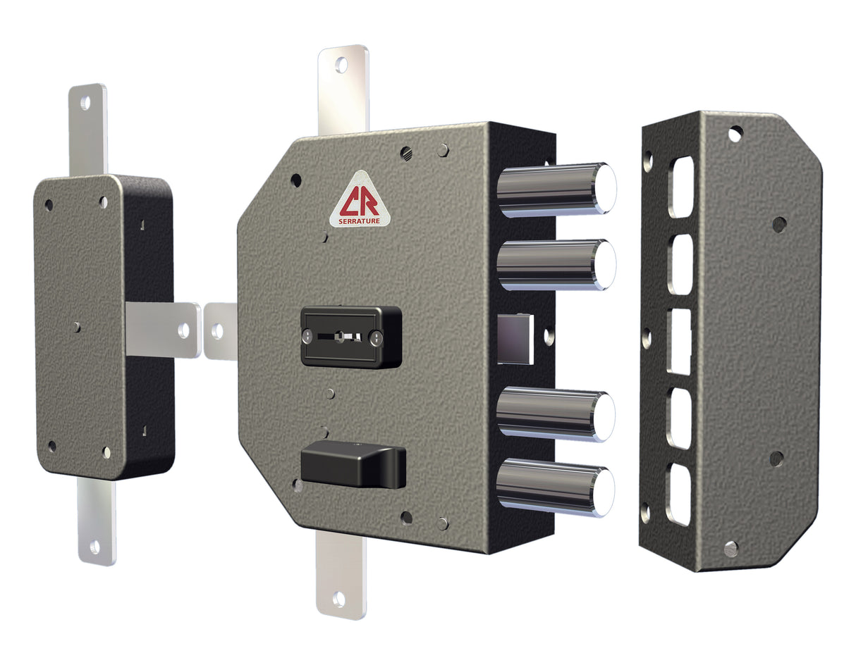 C.r. 2350 serratura sicurezza dx scr 4 caten s/aste