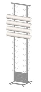 Espositore plastica adesiva 24 posti (vuoto)