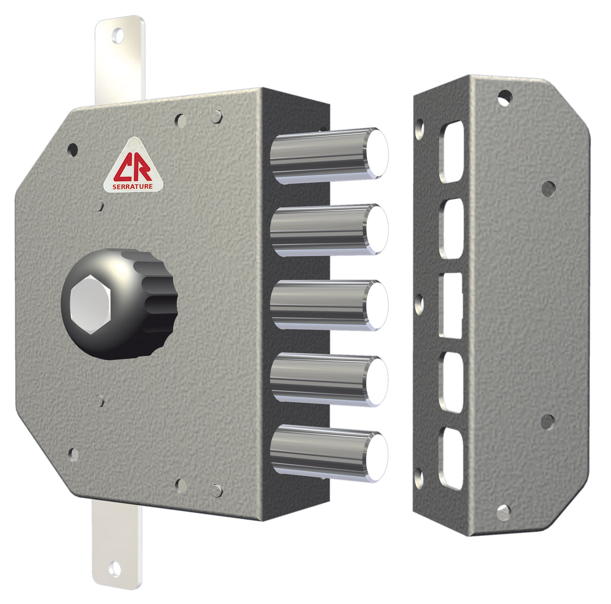 C.r. 3200 serratura sicurezza c/chiave sx s/aste