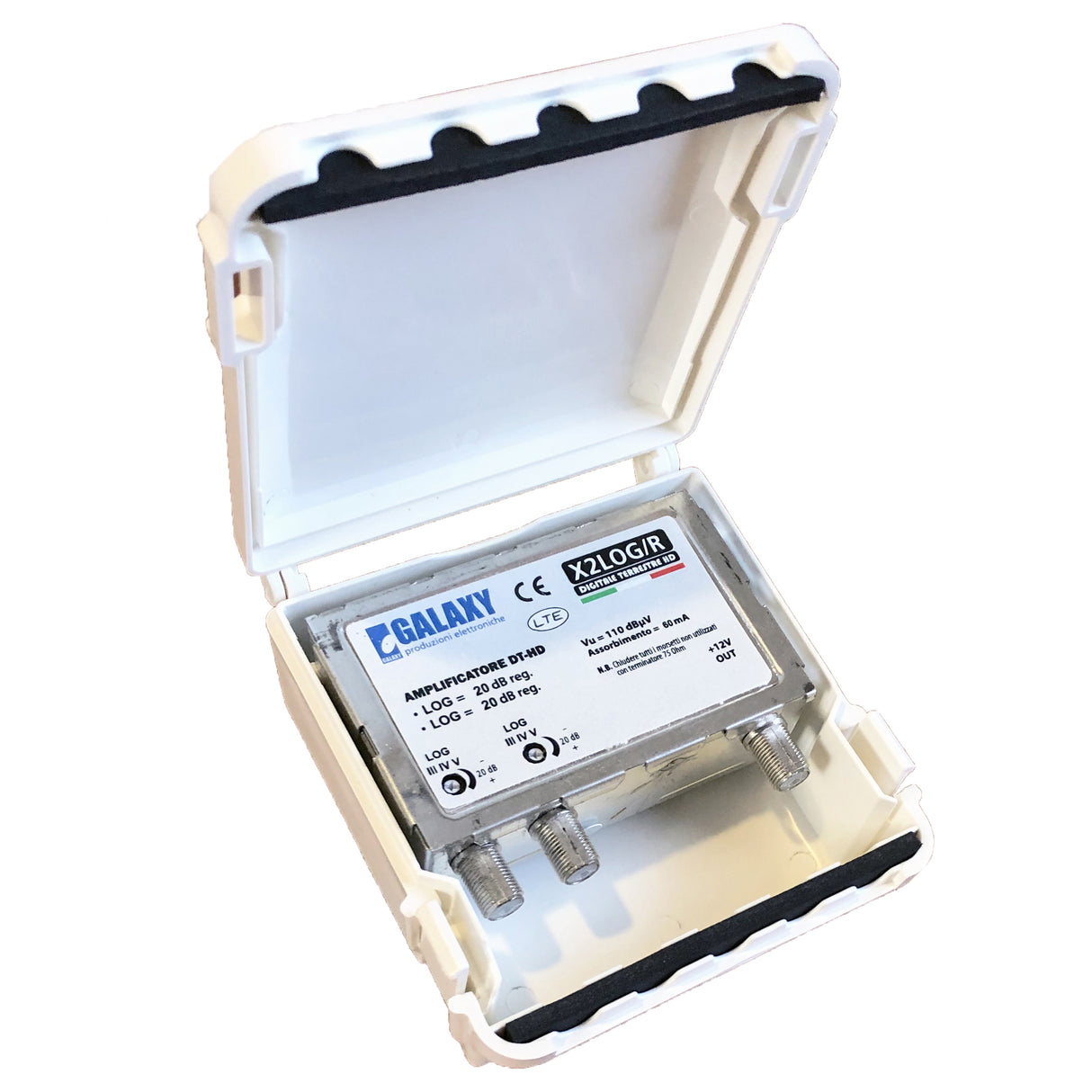 Amplificatore dt 5g 2 ing. uhf - 20db