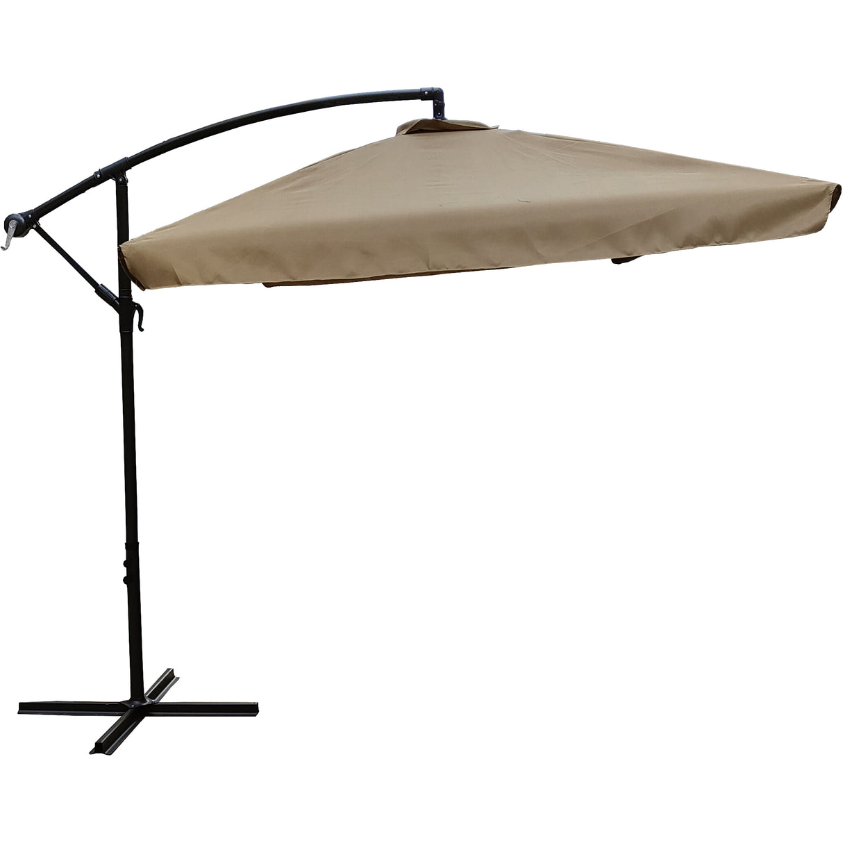 Ombrellone decent banana 200x300 cm tortora 022916