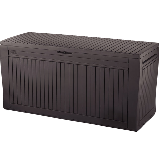 Cassapanca keter comfy eff legno 270 l  brown