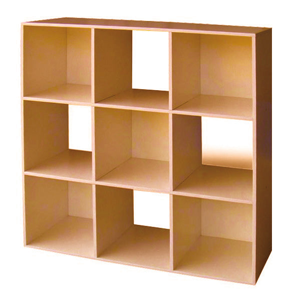 Libreria cubo 9 91xh91 cm ciliegio