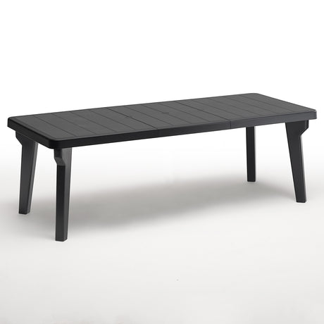 Tavolobergen cm 160/220x90x74h antracite