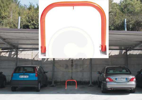 Parking stop manuale 53xh45 cm d 40 mm