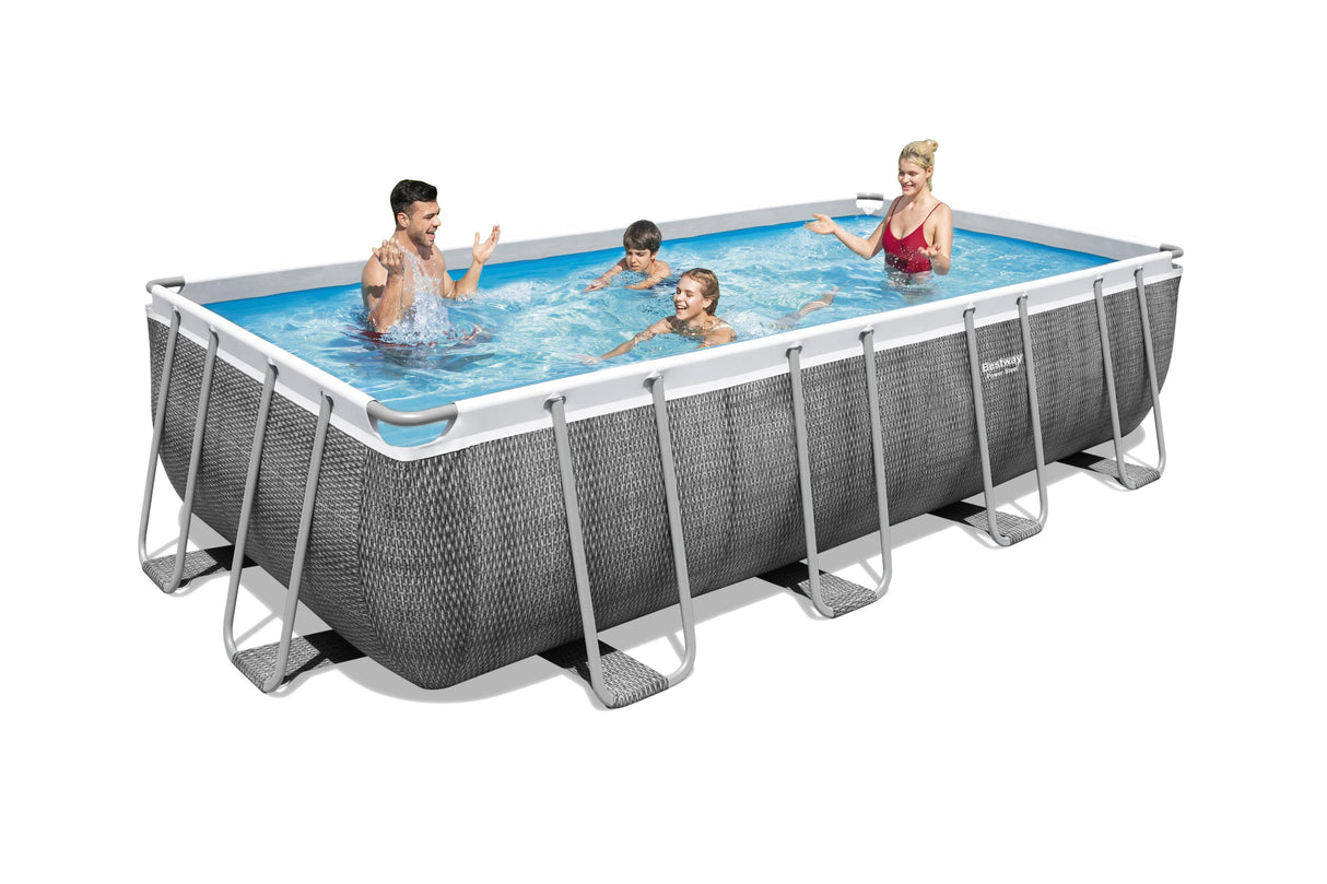 Piscina c/telaio completa 488x244x122h 56996