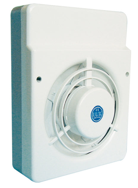 Aspiratore elettrico lux215 a muro 15w d 100 mm