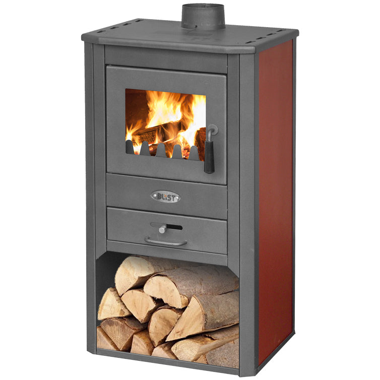 Stufa a legna oganj lm bordeaux