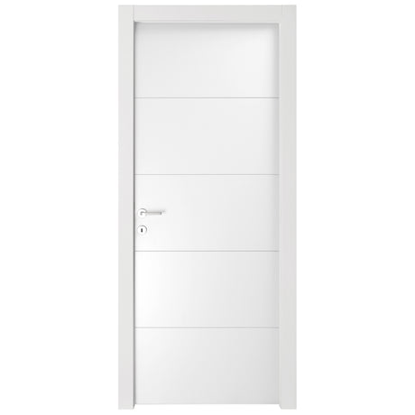 Porta righe 210x80 cm laccato bianco