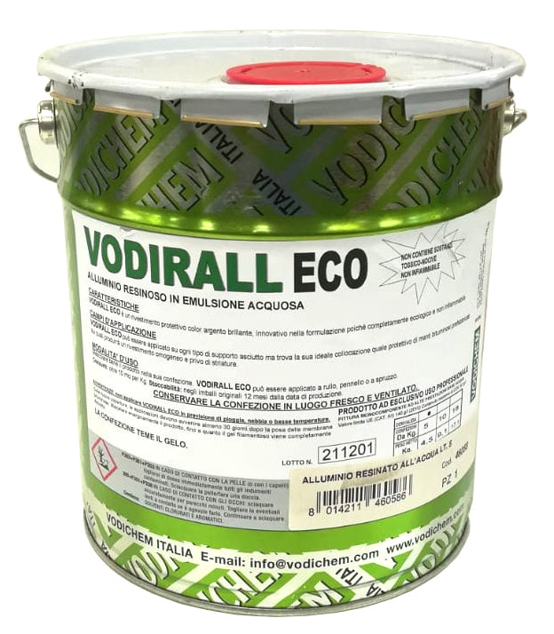 Alluminio resinato allacqua vodirall eco 5 l