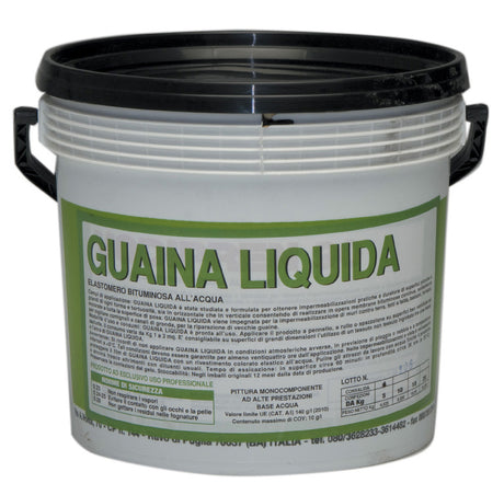 Guaina liquida bituminosa nera 18 kg