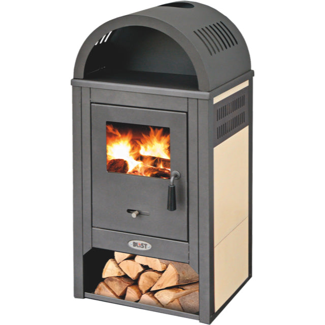 Stufa a legna vienna beige