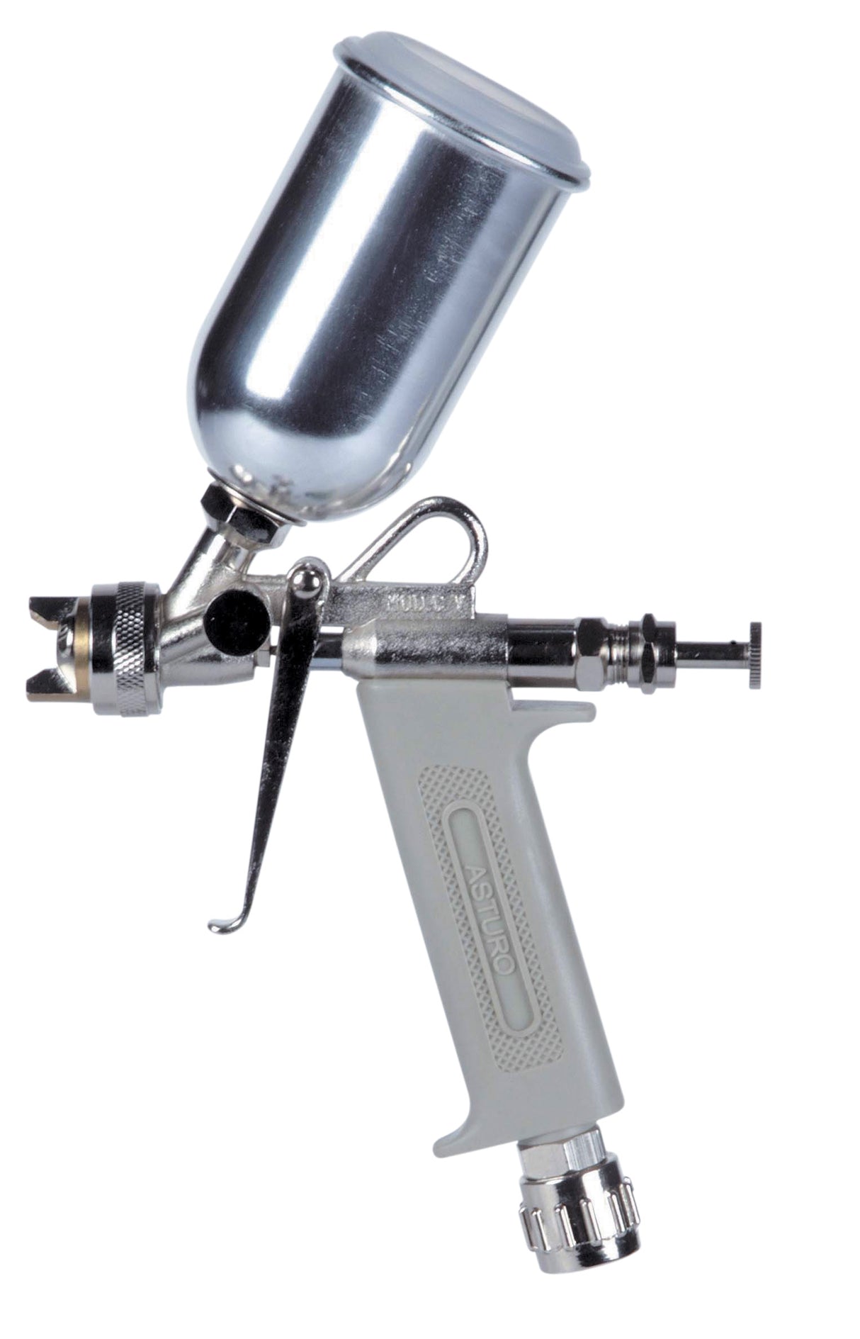 Asturo aerografo c/v 125 cc allum ugello d 1,0 mm