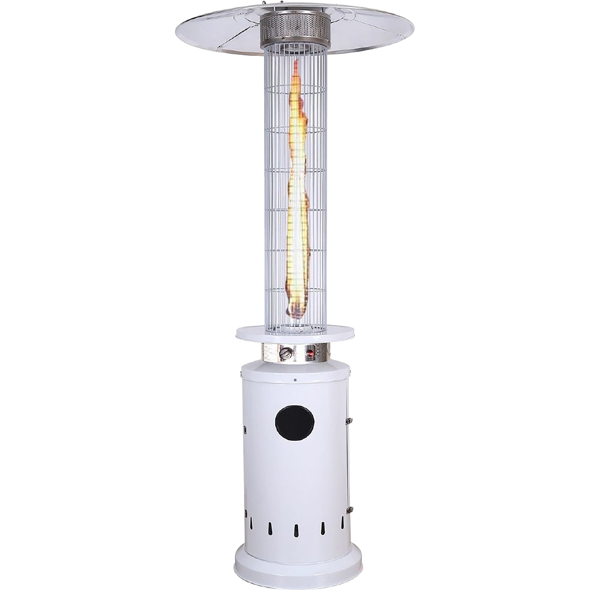 Stufa aerea cilindrica ke2020/w bianco