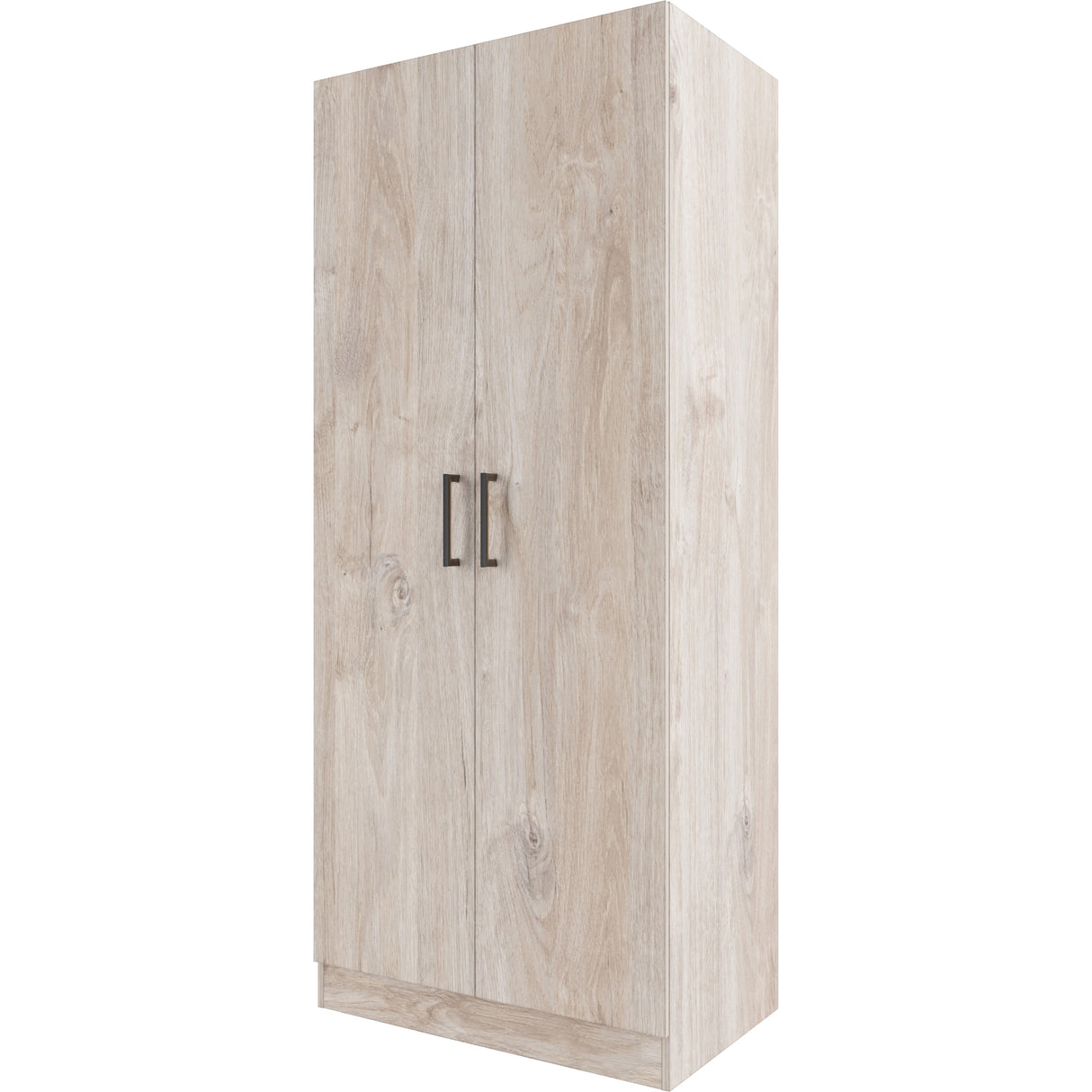 Kit armadio 2 ante 190x80x52 rovere vintage k360