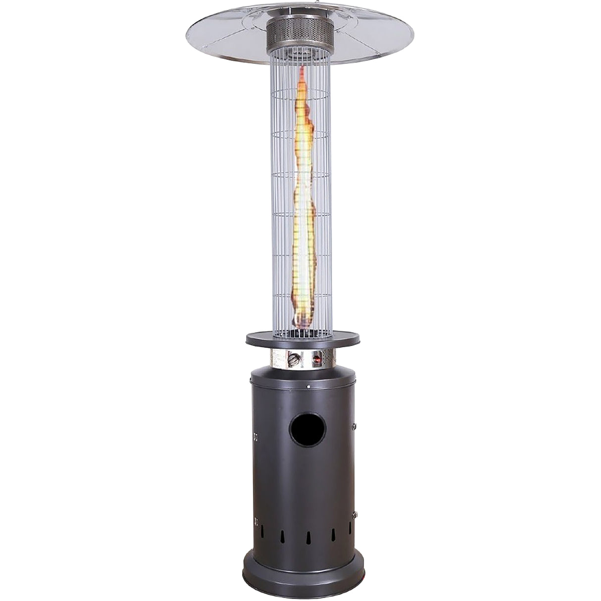 Stufa aerea cilindrica ke2020/v antracite/moka