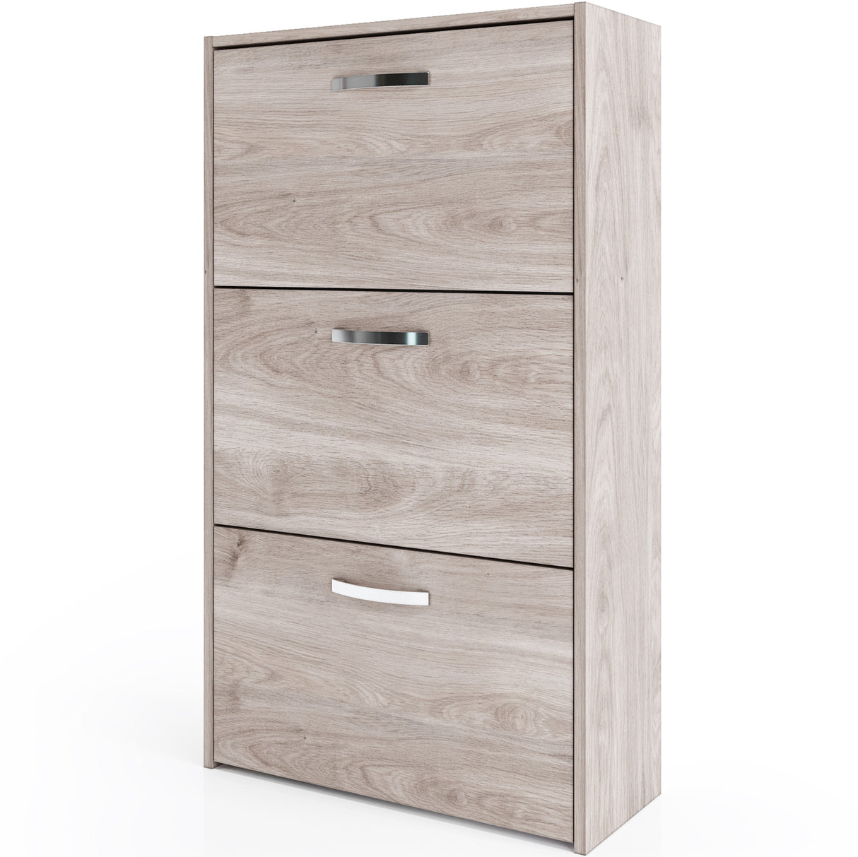 Kit scarpiera 3 ribalte d/prof. 60x25x102 rov.grigio k357