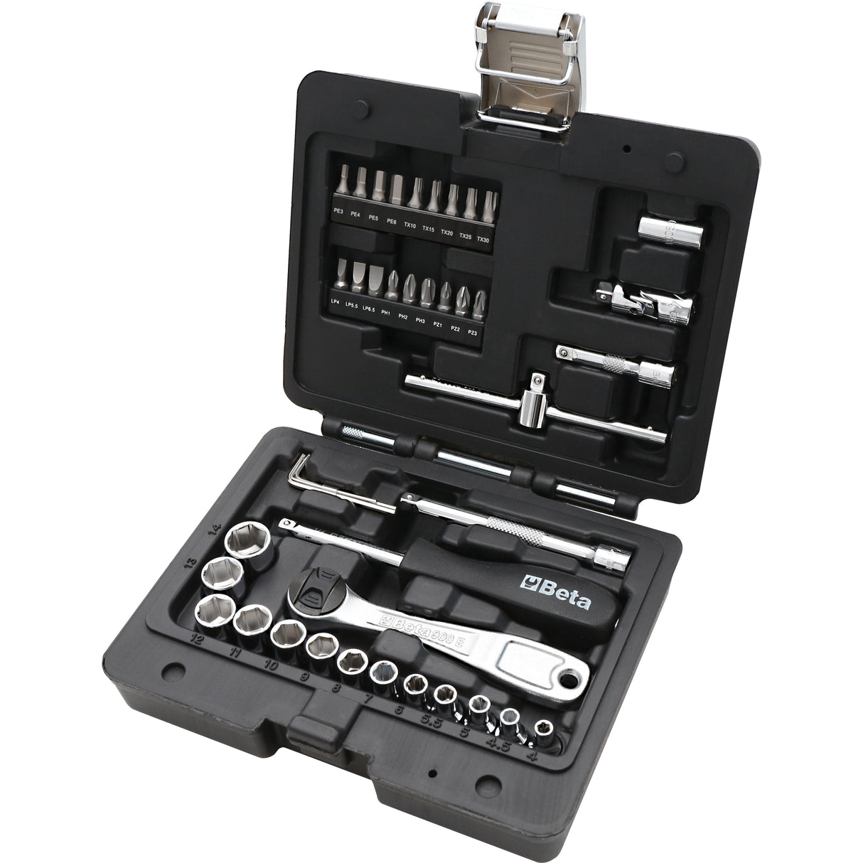 Beta art.903e/c42 assort. chiavi-inserti-acc.ri