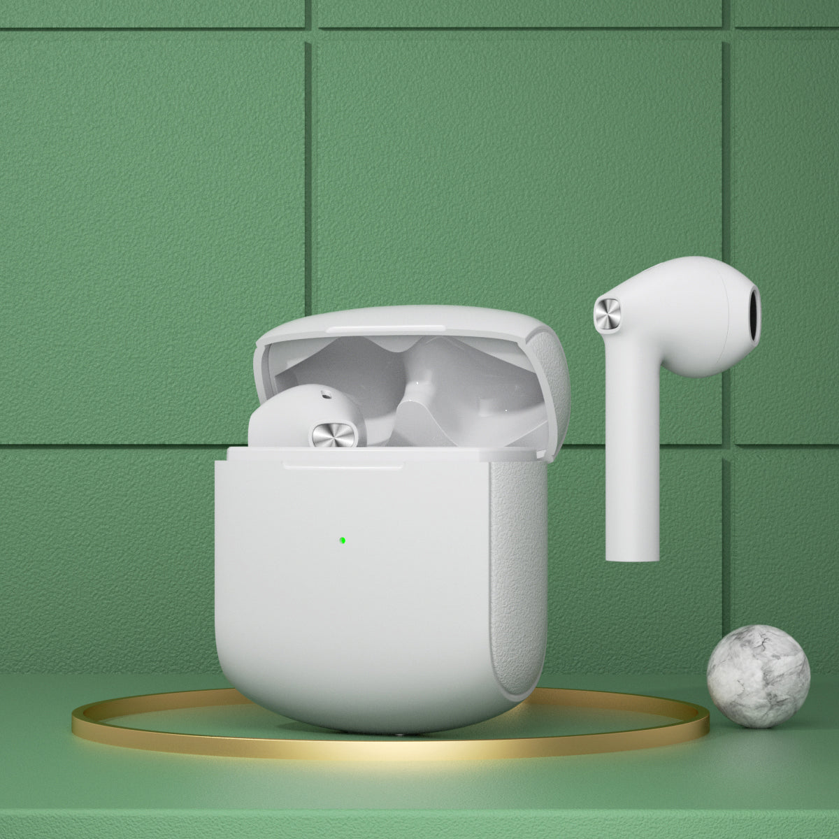 Auricolari true wireless stereo white