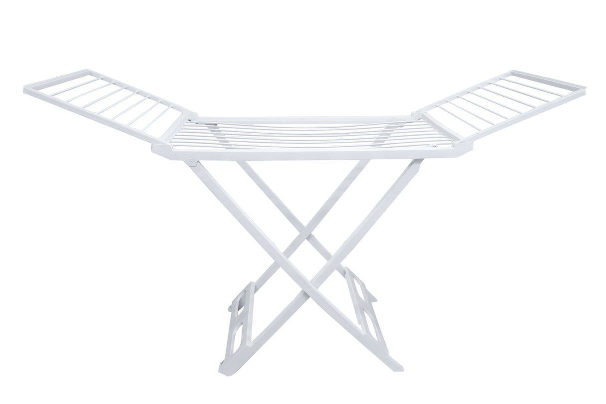 Stendibiancheria cavalletto in resina bianco