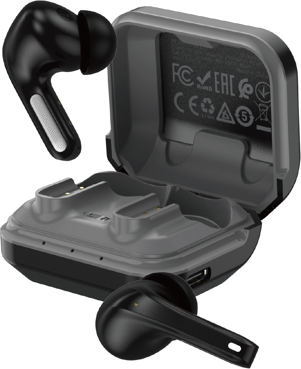 Auricolari true wireless nero