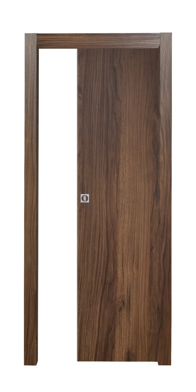 Porta microtec 210x80 scorrev. noce quercia vert.