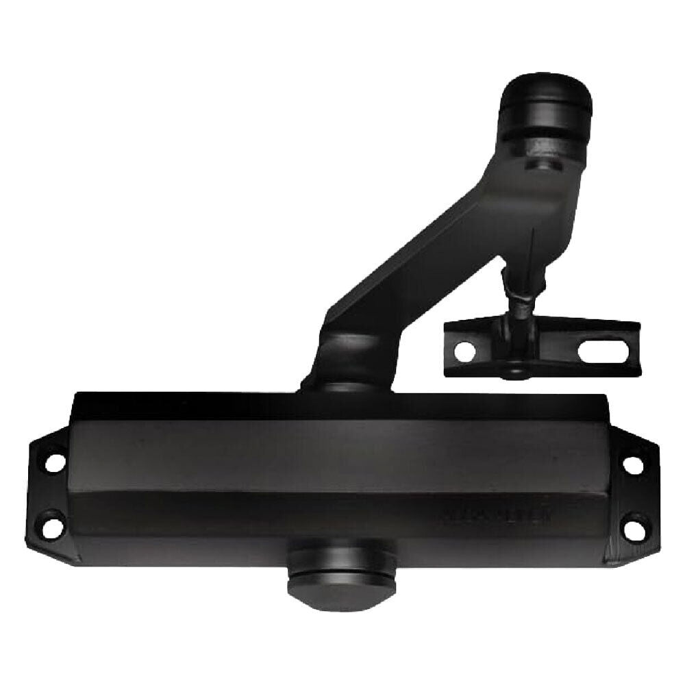 Chiudiporta dc110 certificato s/fermo nero