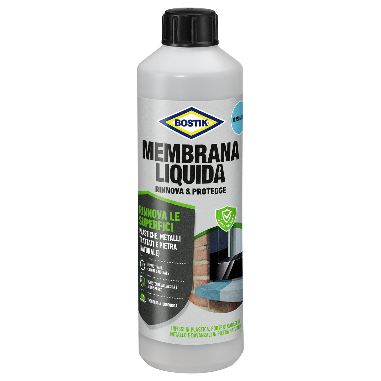 Bostik membrana liquida rinn prot 500 ml trasp