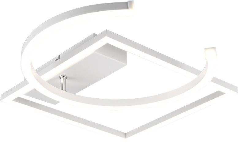 Plafoniera led pivot con snodo 23,5w 4000k bianca