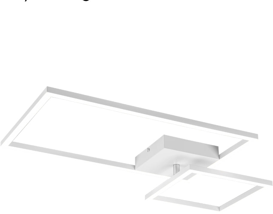 Plafoniera led padella con snodo 25w 4000k bianca