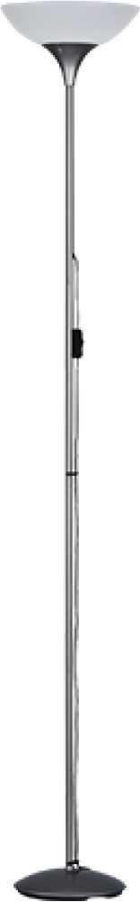 Piantana dezwo alluminio acry e27 h 180 cm