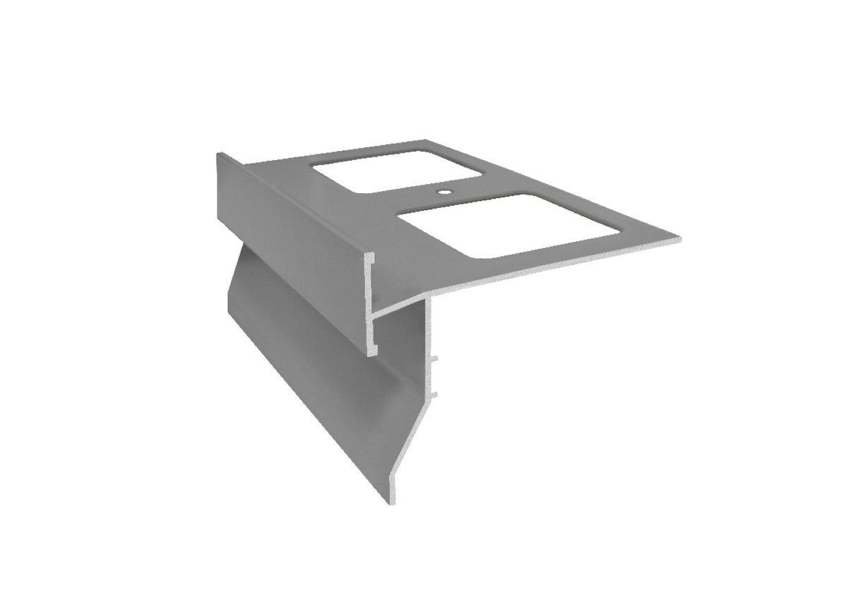 Gocciolatoio per balconi alluminio mm 95x2,7 m