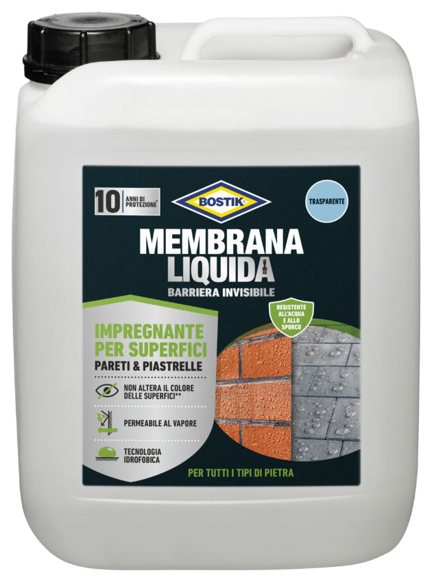 Bostik membrana liquida barriera invis 5 l trasp