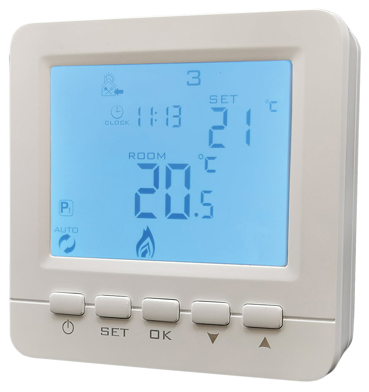 Cronotermostato digitale qubo