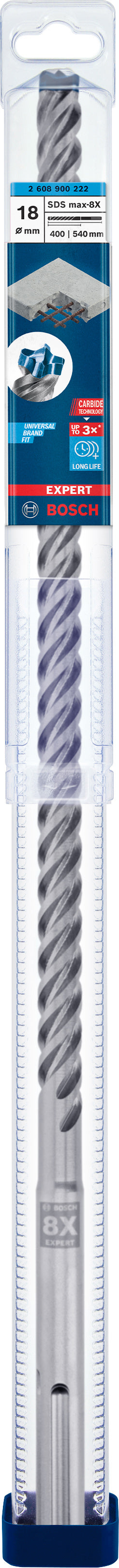Bosch-a punta sds max-8x expert 18x400x540 mm