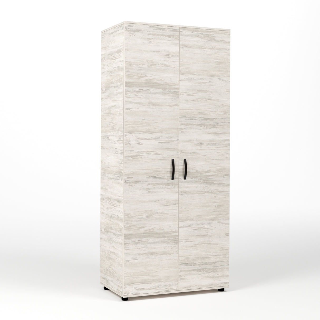 Kit armadio 2 ante 80x52x205 cm bianco ven.k083