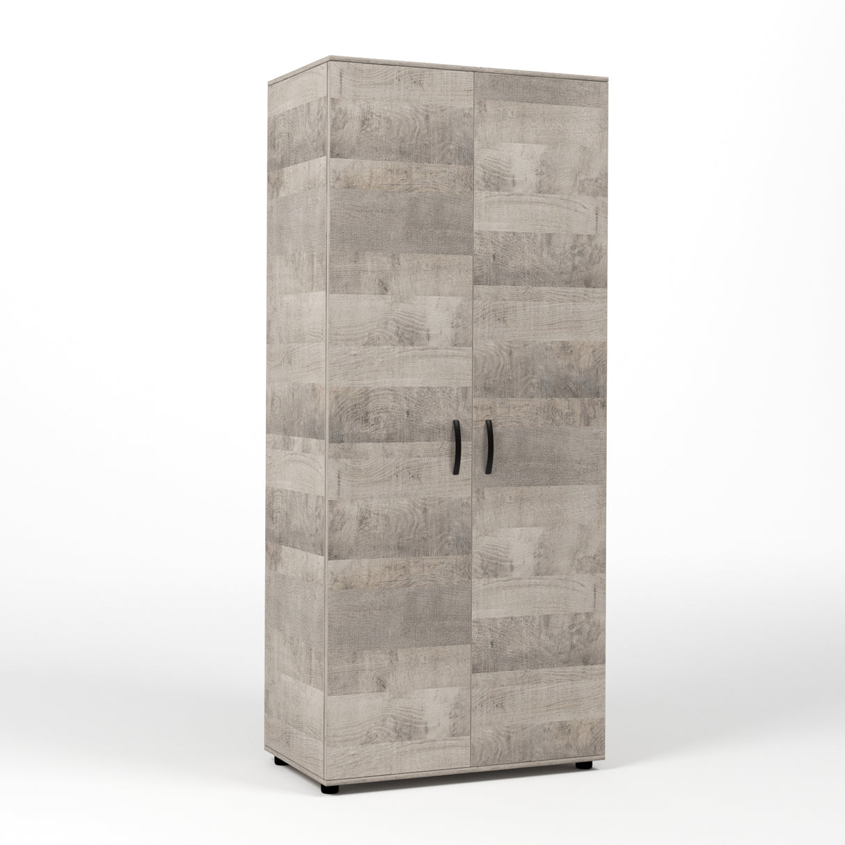 Kit armadio 2 ante  80x52x205 cm rovere plat.k355